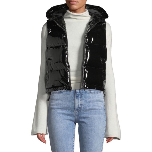 Calvin Klein Performance Shiny Latex Puffer Vest - Picture 6 of 6